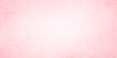 Wall Mural - pink background texture with soft pink center, modern background paper horizontal with unique design