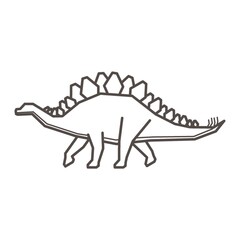 Poster - stegosaurus