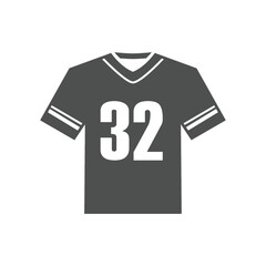 Poster - american football jersey