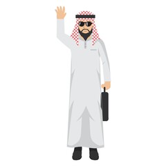 Sticker - middle eastern man