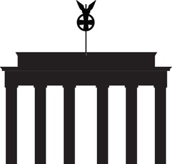 Sticker - the brandenburg gate