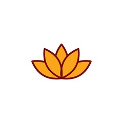 Sticker - lotus flower