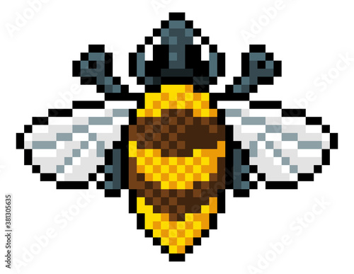 A bumble honey bee bug inse...