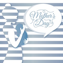 Wall Mural - happy mothers day concept