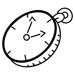 Sticker - Stopwatch Device Vector 