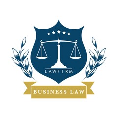 Wall Mural - business law design