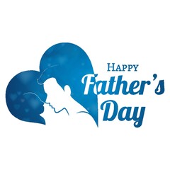 Canvas Print - happy father's day design