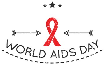 Sticker - World aids day design