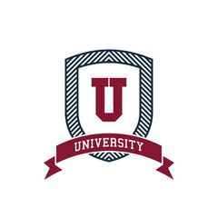 Wall Mural - University logo design