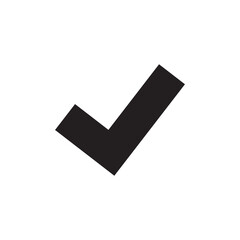 checkmark icon symbol sign vector