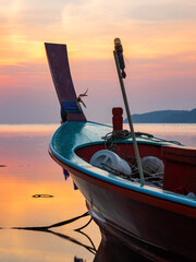 Sticker - Rawai beach at sunrise in Phuket