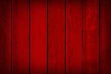 Red Wood Planks Background Texture