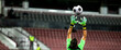 © Melinda Nagy - soccer game background goalkeeper catching football