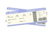 © elena_garder - Airplane tickets. Air plane flight boarding pass. Vector airline ticket