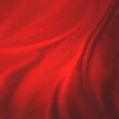 © Arlenta Apostrophe - red background abstract cloth or liquid wave illustration of wavy folds of silk texture satin or velvet material or red luxurious Christmas background wallpaper design of elegant curves red material