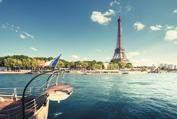 Fototapete - Eiffel tower, Paris. France