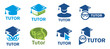 © v-a-butenkov - Vector logo of a tutor and educational courses