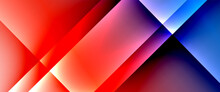 Fluid Gradients With Dynamic Diagonal Lines Abstract Background. Bright Colors With Dynamic Light And Shadow Effects. Vector Wallpaper Or Poster