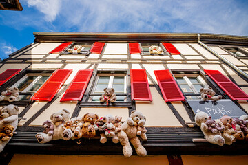 Canvas Print - Dans les rues de Obernai