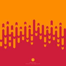 Abstract Vector Background Merges Of 2 Colors With Red Tones.
The Ends Of The Lines And Elements Are Arrow Shape.