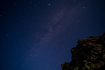 Canvas Print - starry night sky
