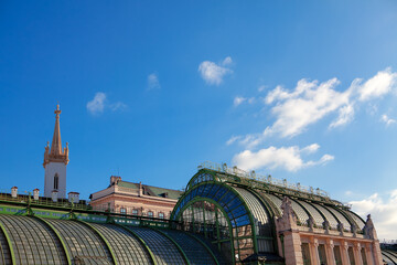 Palm House in Burggarten in Vienna 