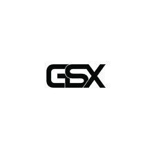 Gsx Letter Original Monogram Logo Design