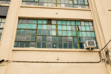 Wall Mural - Industrial window
