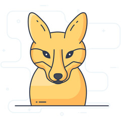 Sticker - Fox 