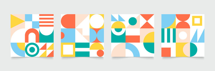 geometry pattern design vector. abstract background design with geometric shape design for cover, bu