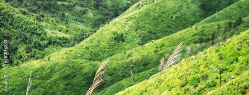 Fotomural Landscape image of a beautiful mountains ranges view
