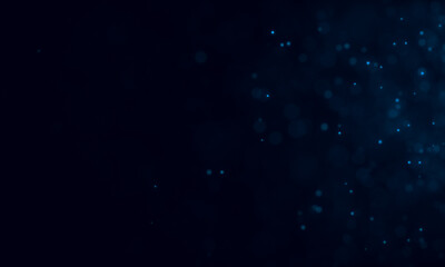 Wall Mural - The background of dust or moving particles looks beautiful and attractive.