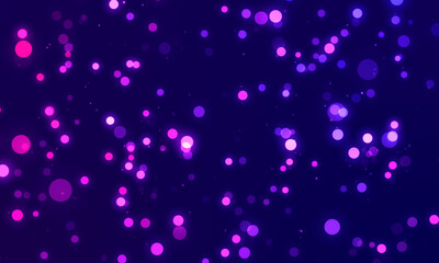Wall Mural - Gradient background with beautiful enchanting circles.