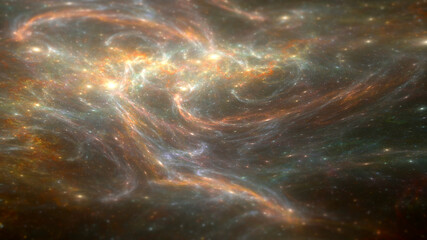 Fantasy star background, deep space illustration