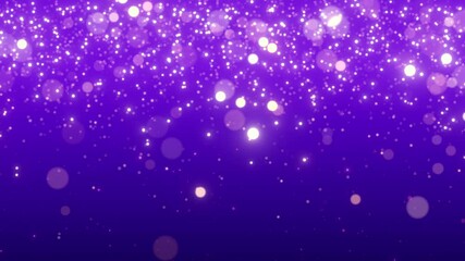 Wall Mural - purple christmas winter snow background loop