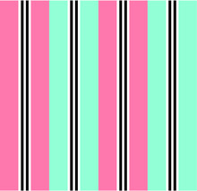 Seamless Green  And Pink  Stripes Pattern