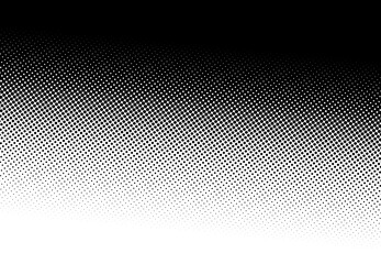 Poster - Circle halftone, screentone vector illustrations. Dots, dotted, speckles vector illustration