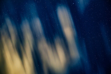 Wall Mural - night sky with stars and clouds