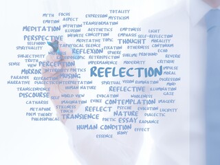 Fototapete - reflection