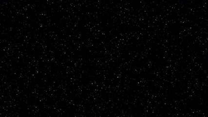 night starry skies with twinkling or blinking stars motion background. looping seamless space backdr