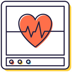 Sticker - Cardiographic Device Ecg 