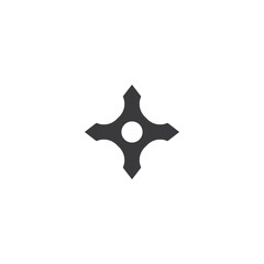 Canvas Print - Shuriken icon