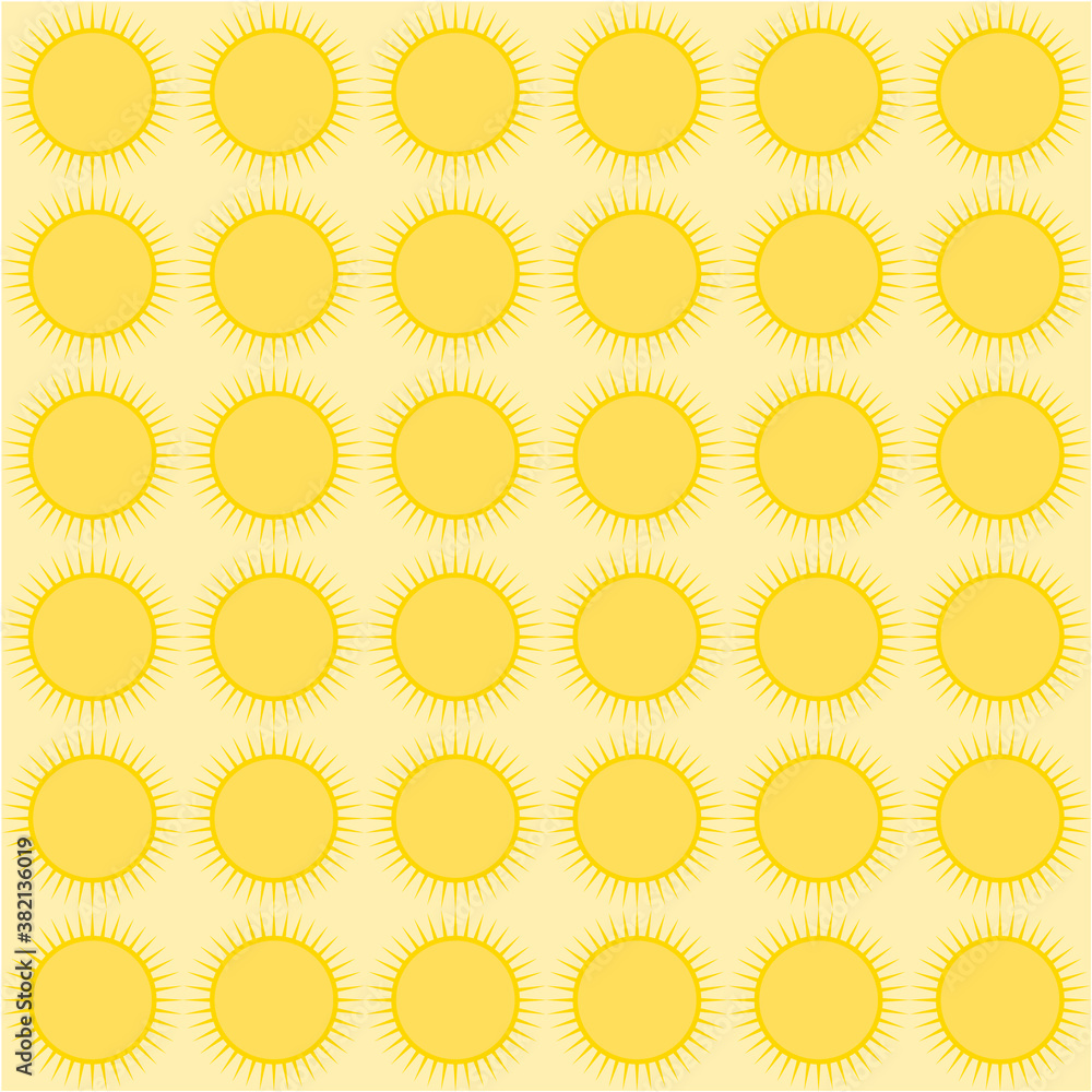 yellow-sun-background-sun-shape-pattern-fabric-print-wallpaper-stock-vector-adobe-stock
