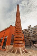 Old Industrial building with chimney 2