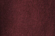 © svetlanais - Abstract burgundy texture of jute, canvas, sackcloth, modern background