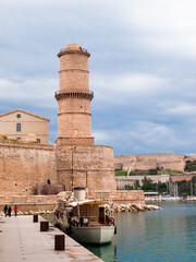 Wall Mural - Fort Saint-Jean in Marseille, France