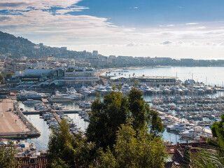 Wall Mural - View of Cannes, French Riviera, Cote d'Azur, southern France