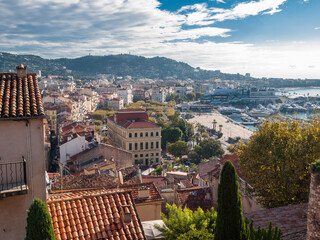 Wall Mural - View of Cannes, French Riviera, Cote d'Azur, southern France