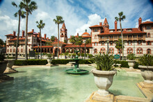 St Augustine, Florida - 2/26/2018:  Flagler College.  It Is A Private Four-year Liberal Arts College In St. Augustine, Florida. It Was Founded In 1968.
