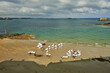 © hectorchristiaen - sailing school on the Bon Secours beach in Saint Malo in Brittany France